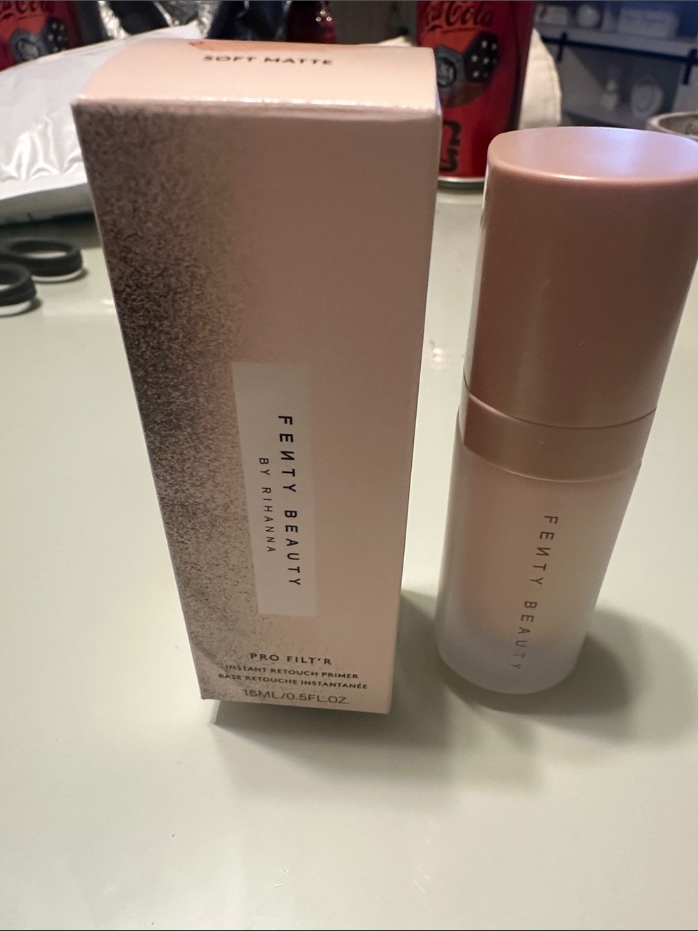 Fenty Beauty Soft Peach Primer Stick — Pale Peach